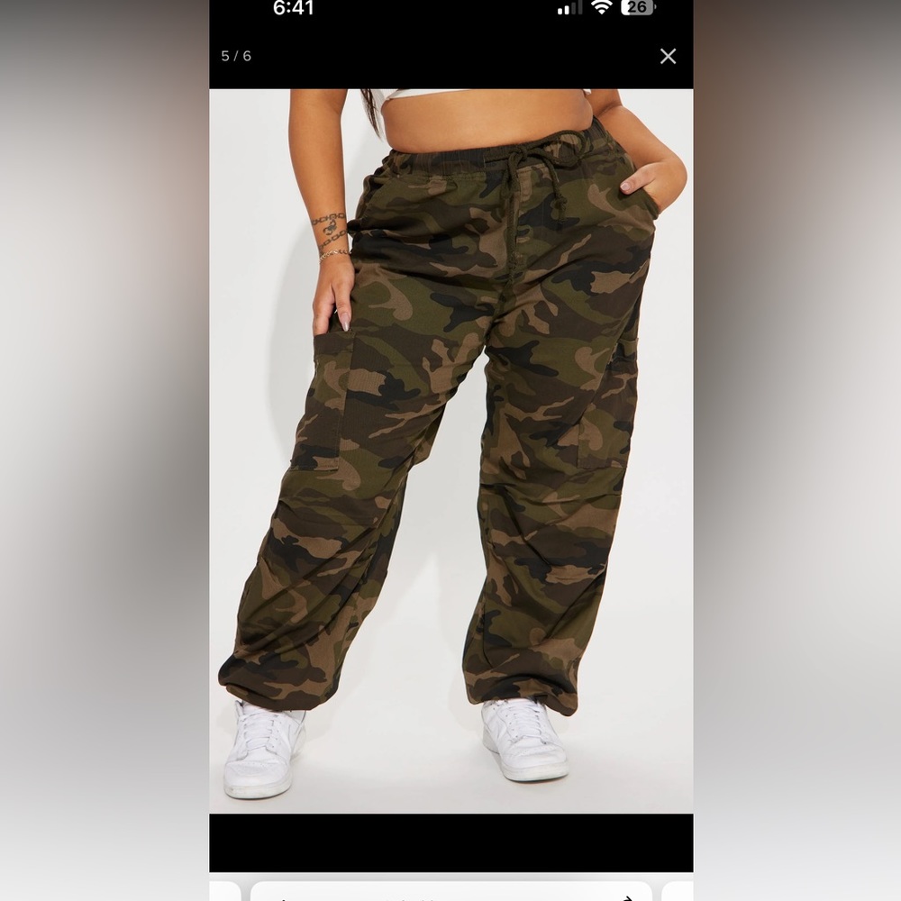 Camo Joggers